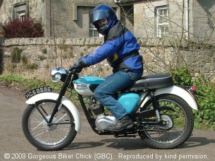 GBC test drives the Triumph T20B Bantam Cub.